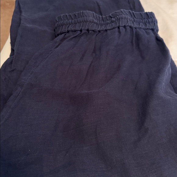 J. Crew navy Wide Leg cropped pants - Picture 5 of 5